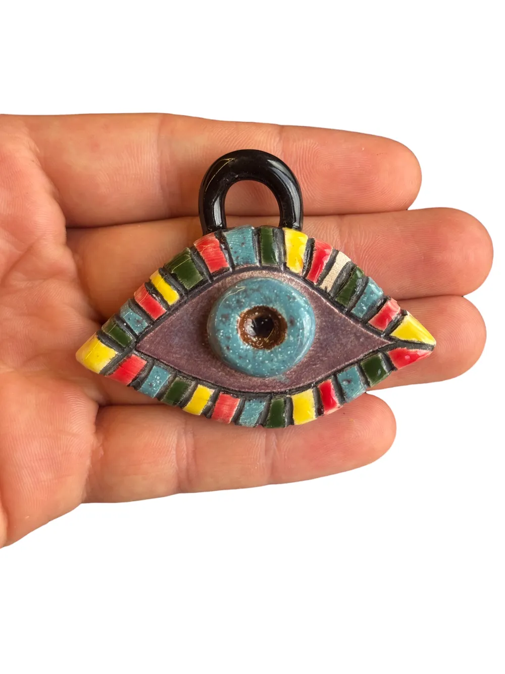 Namaste El Yapımı Seramik Charm