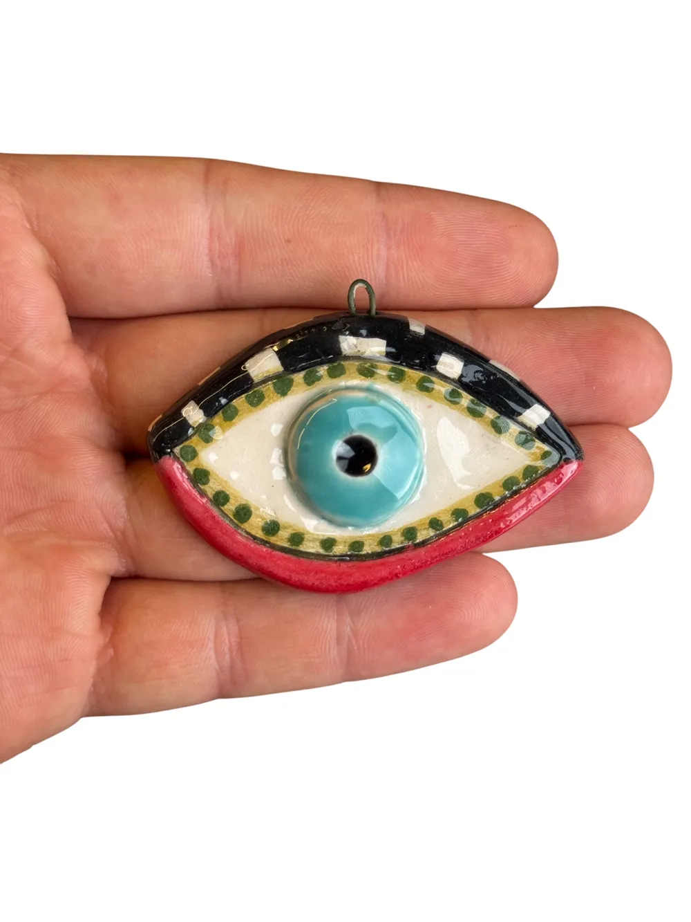 Namaste El Yapımı Seramik Charm