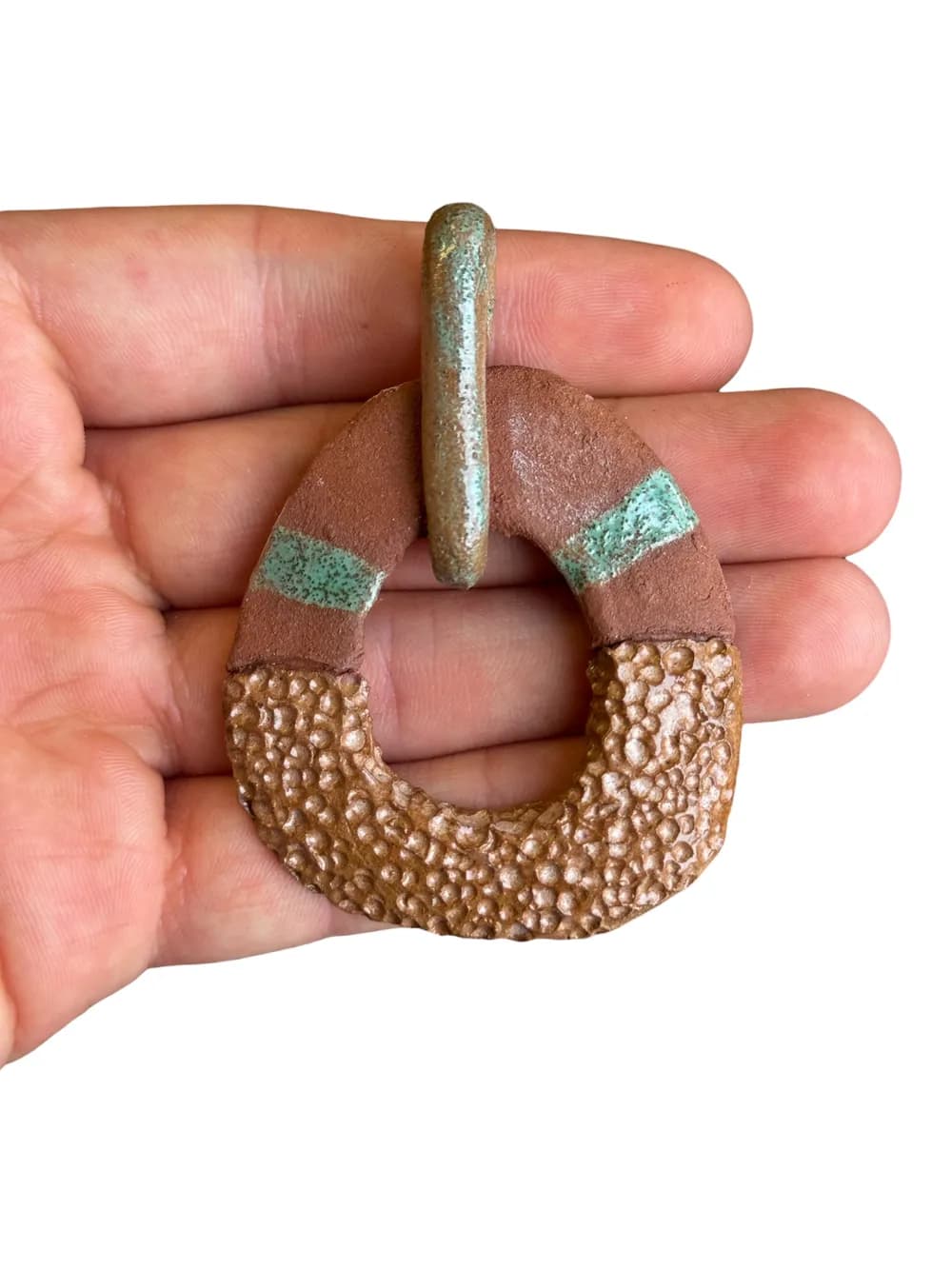 Namaste El Yapımı Seramik Charm