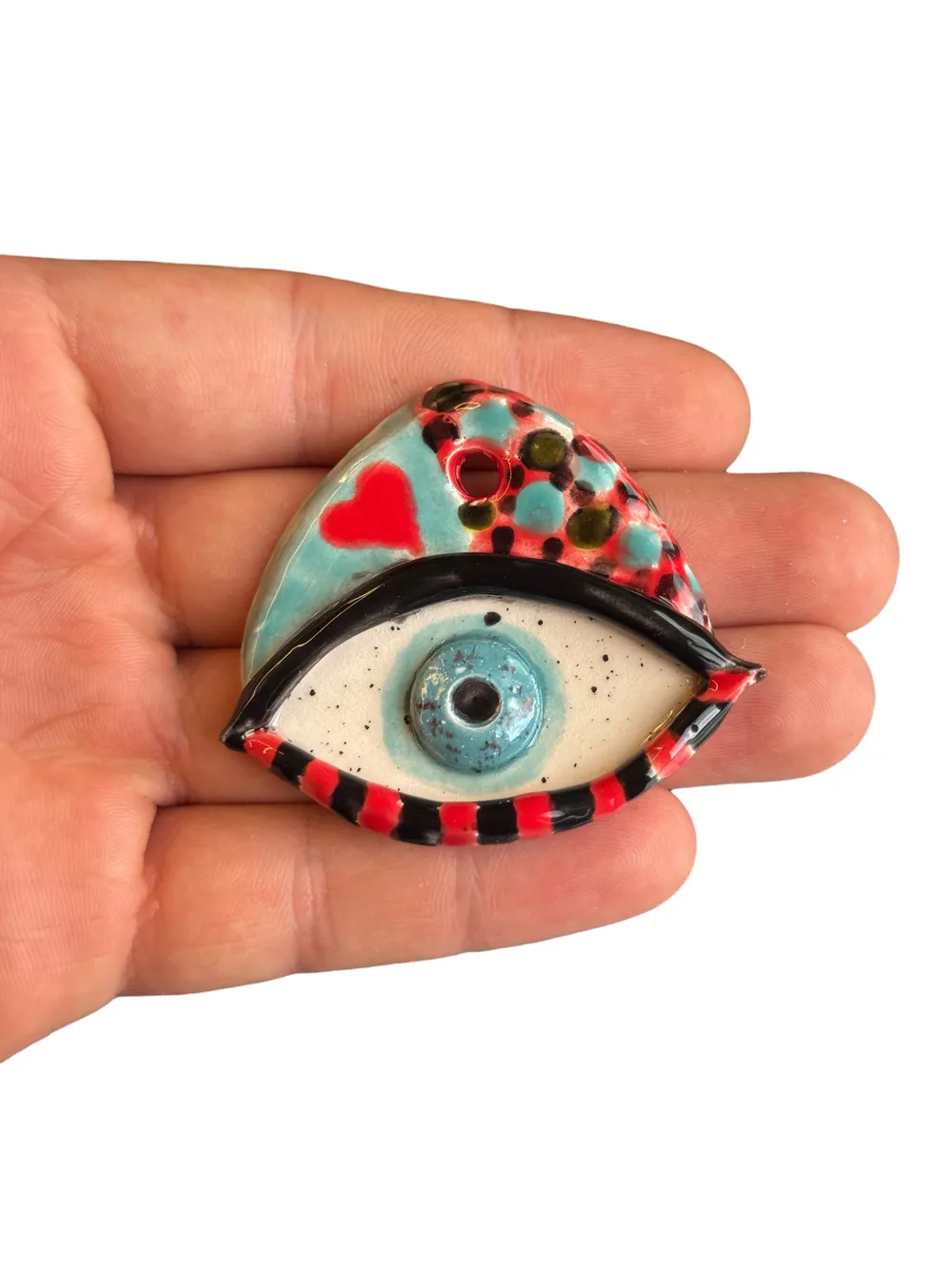 Namaste El Yapımı Seramik Charm