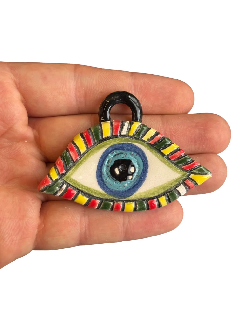 Namaste El Yapımı Seramik Charm