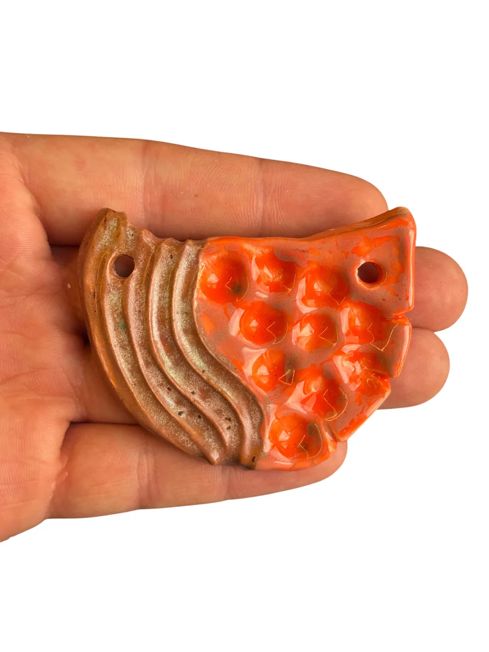 Namaste El Yapımı Seramik Charm
