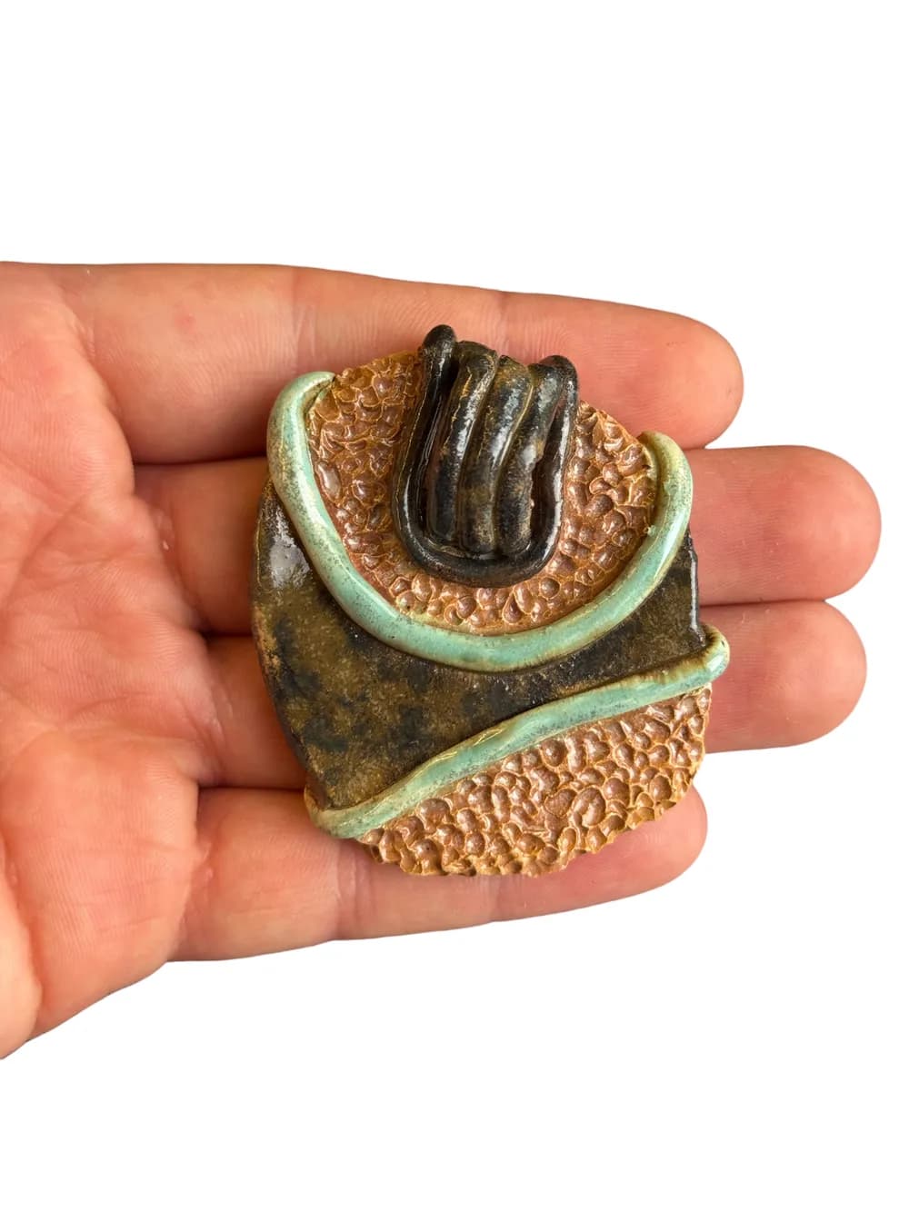 Namaste El Yapımı Seramik Charm