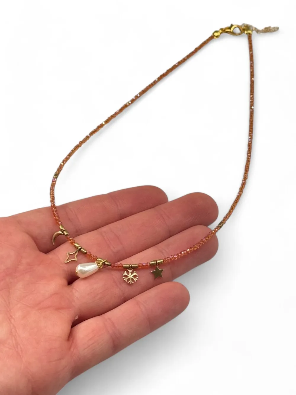 Minimal Altın Charm Kolye 1
