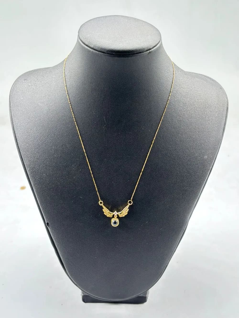 Klasik Altın Üç Boncuk Choker Kolye 1