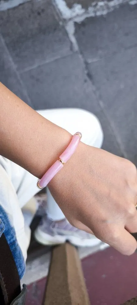 Soft Pembe Boncuk Bileklik 1