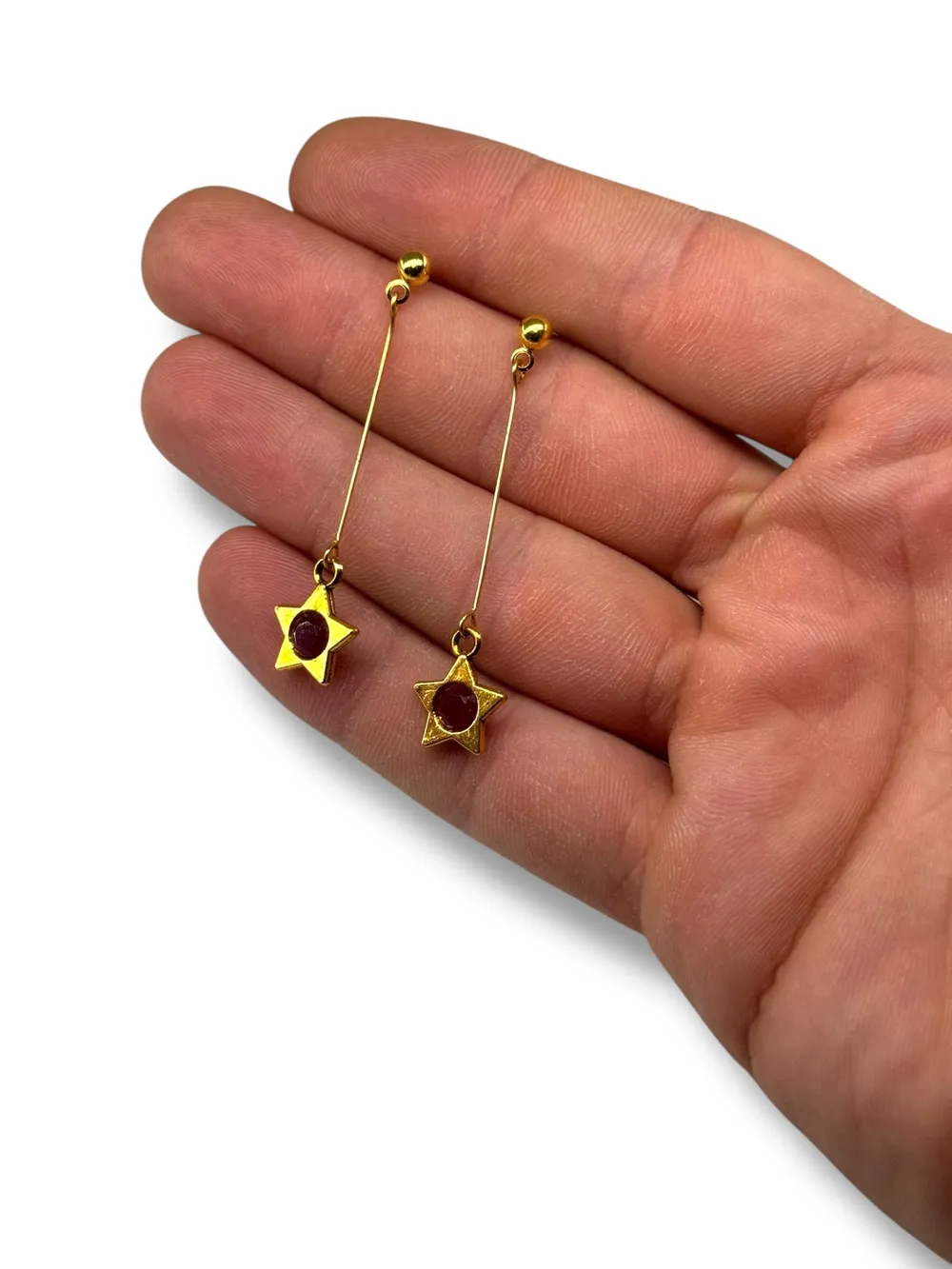 Yıldız Charm Altın Küpe 1