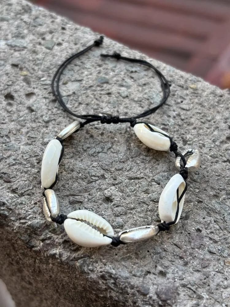 Doğal Deniz Kabuğu Elastik Bileklik 1