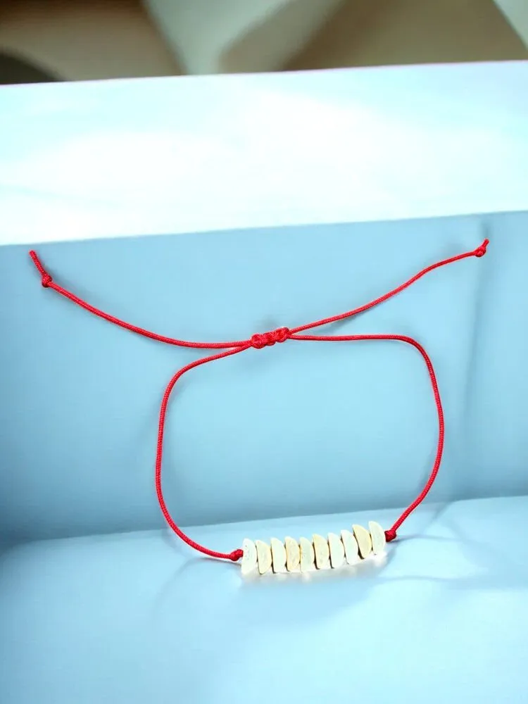 Minimal Ahşap Boncuk Bileklik 1