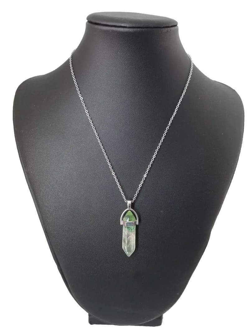 Kristal Mineral Sarkıtlı Kolye 1