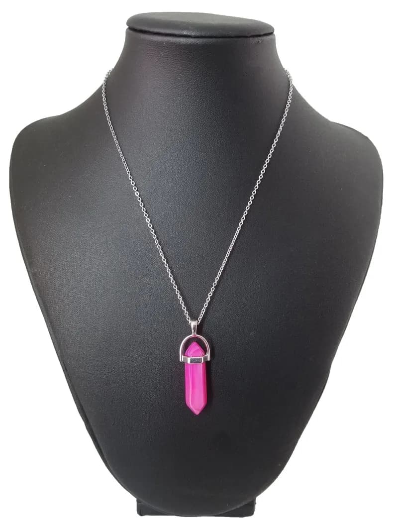 Modern Kristal Sarkıtlı Kolye 1