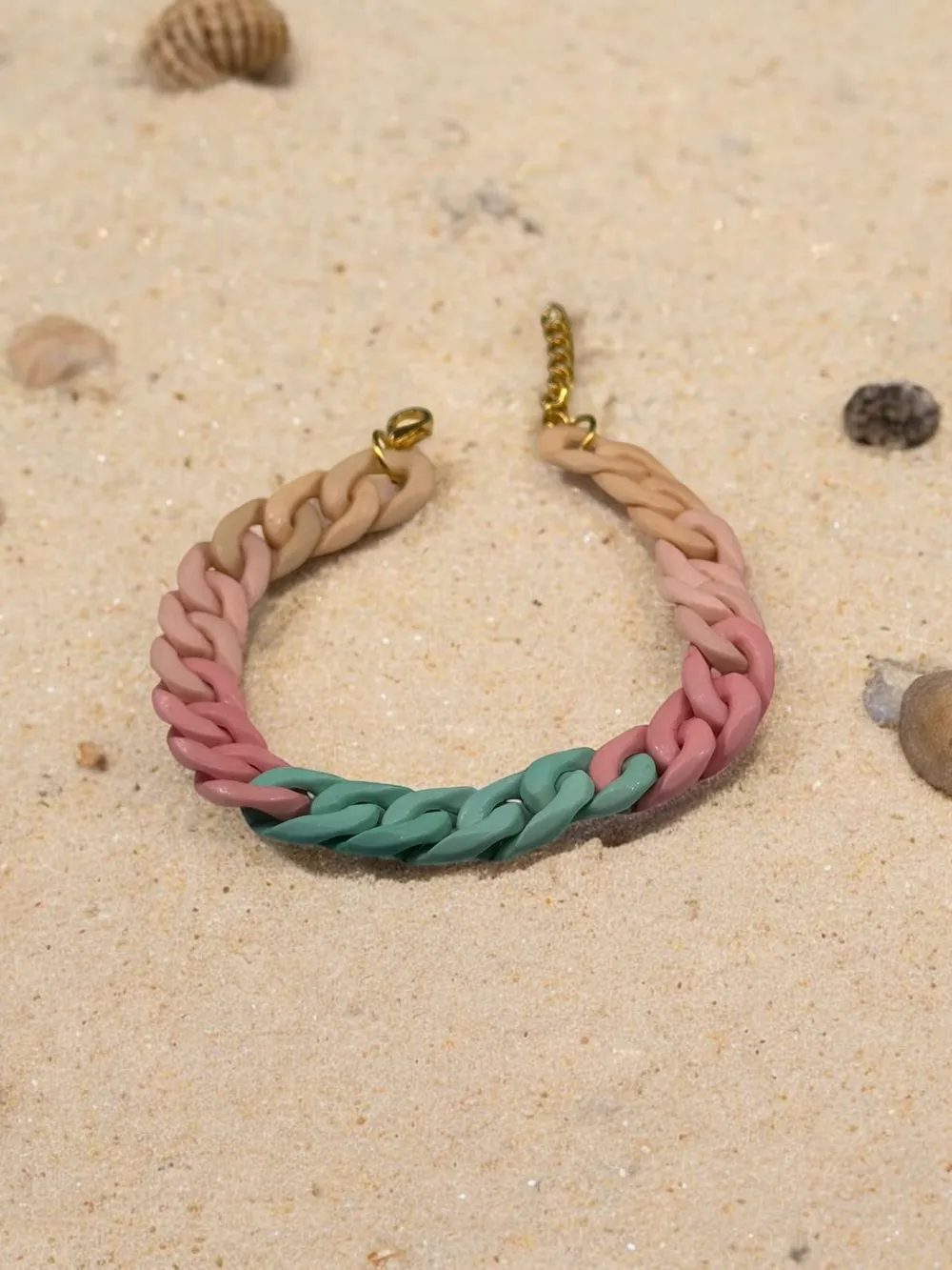 Pembe Yeşil Spiral Halhal 1
