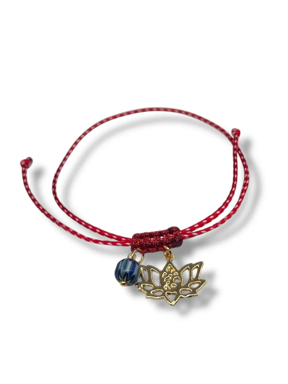 Spiritual Lotus Mavi Taş Bileklik 1