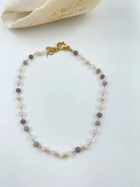 Pastel Kristal Dizi Halhal 1