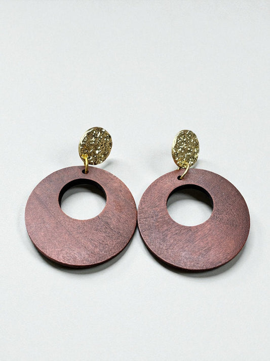 Wood Earrings