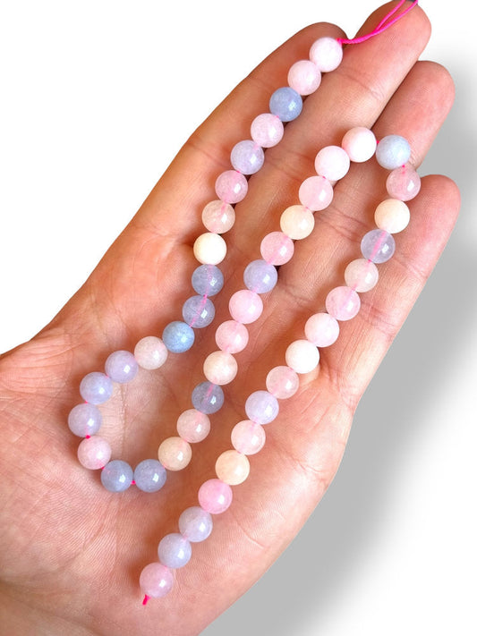 Morganit Doğal Taş 8mm